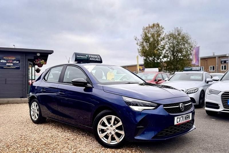 Used Vauxhall Corsa 75 HP (55 kW) 2021 Blue Hatchback