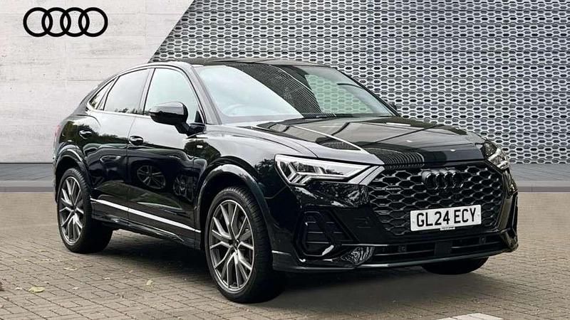 Black Used 2024 Audi Q3 S-Line SUV | £41,290 - Image 1/4