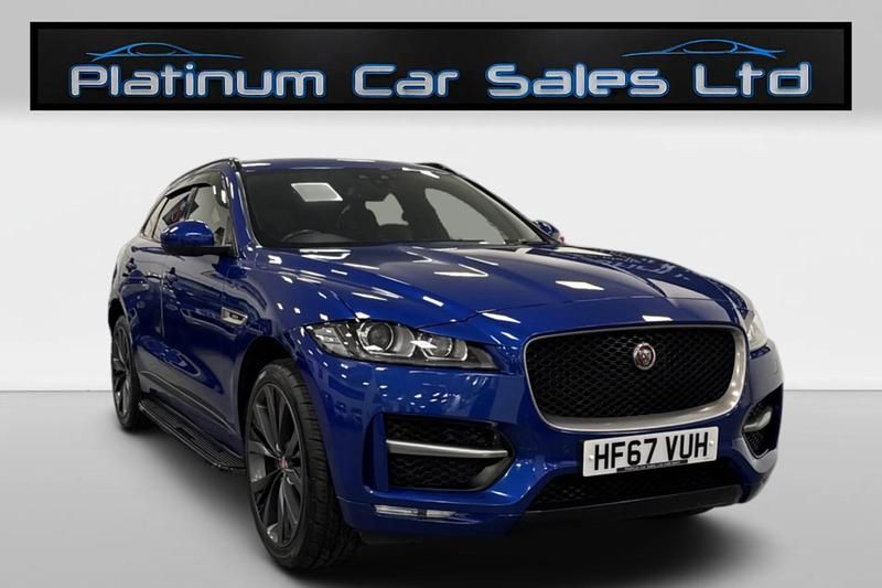 Used Jaguar F-Pace R-Sport 180 HP (132 kW) 2017 Blue SUV