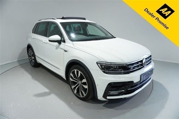 White Used 2017 VW Tiguan R-line SUV | £19,111 (Fair price) - Image 1/1