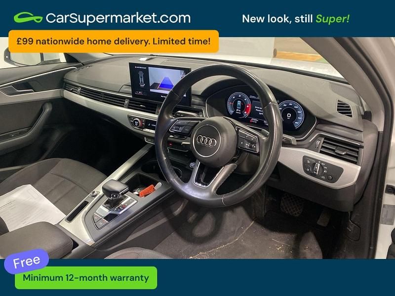 Used Audi A4 Advanced 2021 White Sedan