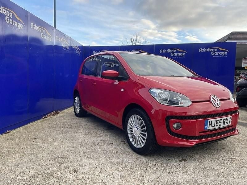 Used VW up! high up! 74 HP (54 kW) 2015 Red Hatchback