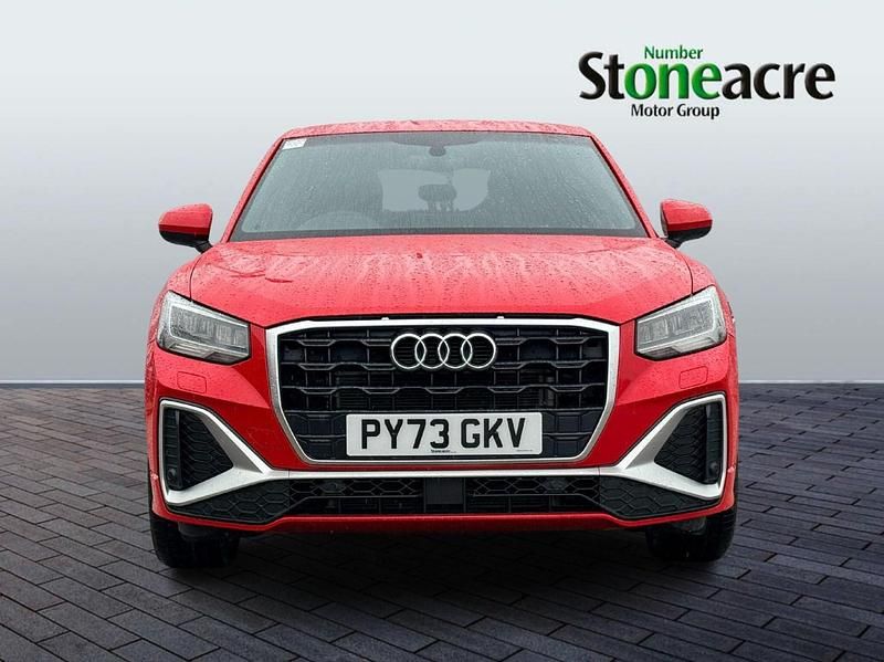 Used Audi Q2 S-Line 150 HP (110 kW) 2023 Red SUV