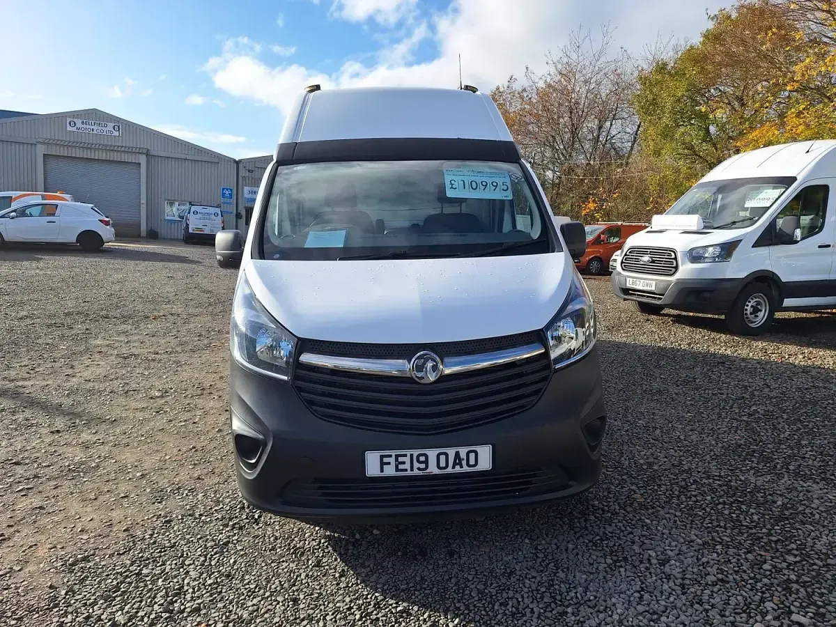 Used Vauxhall Vivaro 2019 White MPV