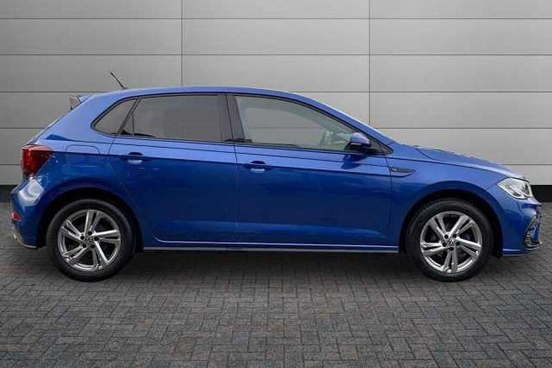 Used VW Polo R-line 95 HP (69 kW) 2023 Blue Hatchback