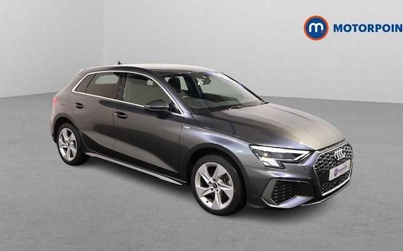 Used 2025 Audi A3 Sportback e-tron S-Line Hatchback | £20,199 (Good price) - Image 1/4