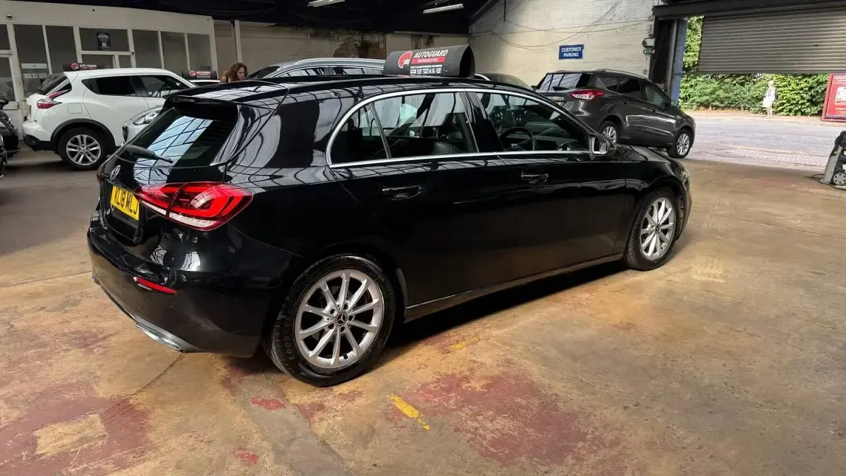 Used Mercedes A180 2018 Black Hatchback