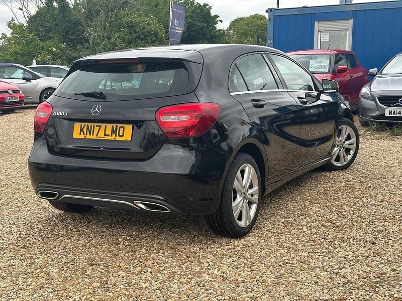 Used Mercedes A180 2017 Black Hatchback