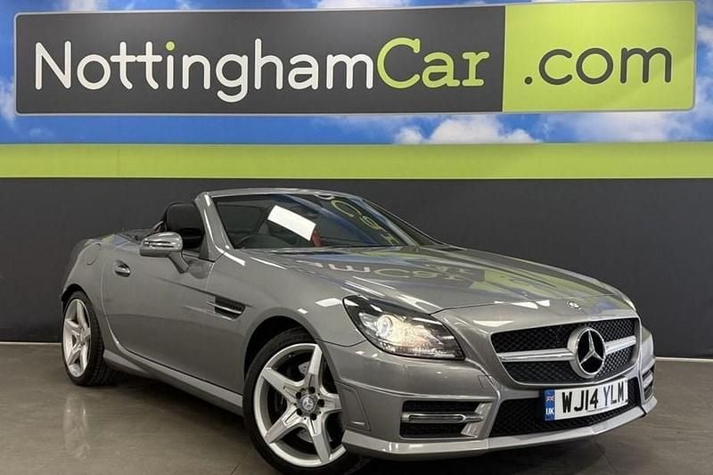 Silver Used 2014 Mercedes SLK200 AMG Cabriolet | £9,995 (Fair price) - Image 1/1
