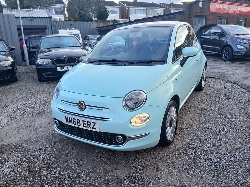 Used Fiat 500 Lounge 69 HP (50 kW) 2018 Stunning colour. great little car Hatchback