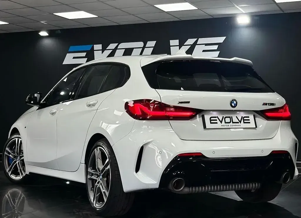 Used BMW M135 Comfort Edition 306 HP (225 kW) 2023 White Hatchback