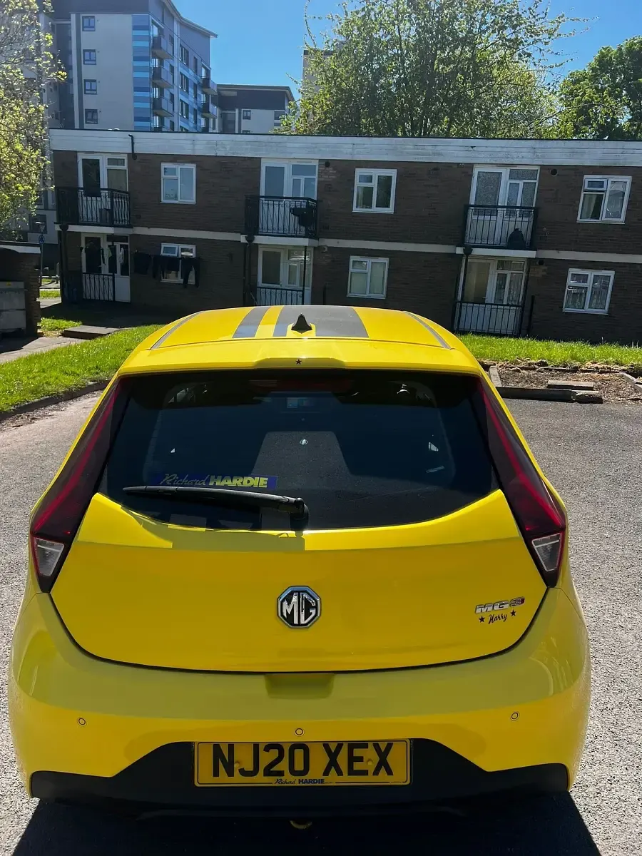 Used MG MG3 Excite 106 HP (77 kW) 2020 Yellow Hatchback