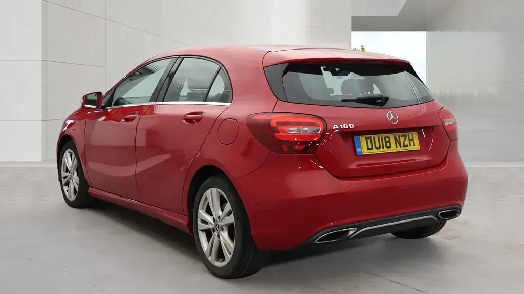 Used Mercedes A180 Executive 2018 Jupiter red Hatchback