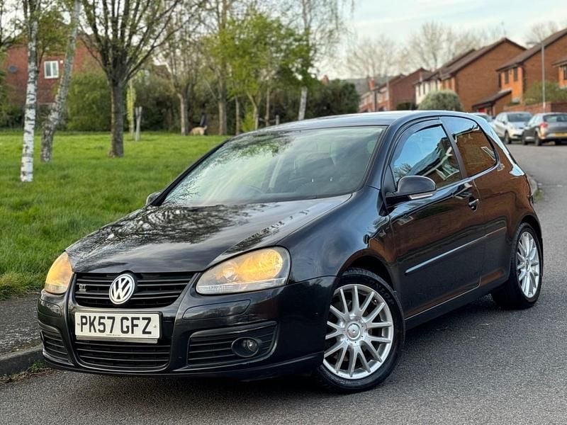 Begagnad VW Golf V GT 170 HK (125 kW) 2007 Svart Halvkombi