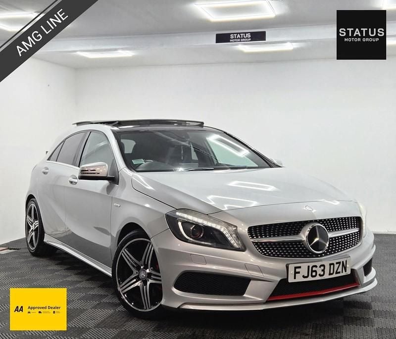 Silver Used 2013 Mercedes A250 AMG Hatchback | £9,495 (Fair price) - Image 1/4