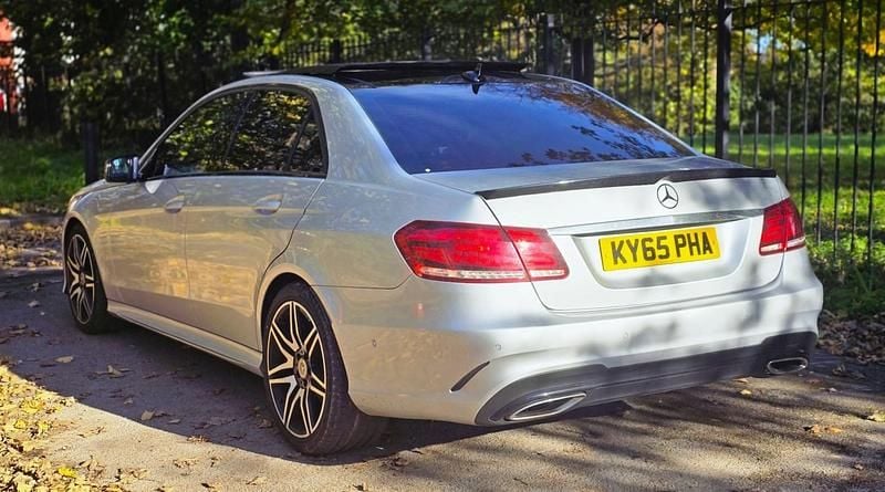 Used Mercedes E350 Premium 258 HP (189 kW) 2015 Silver Sedan