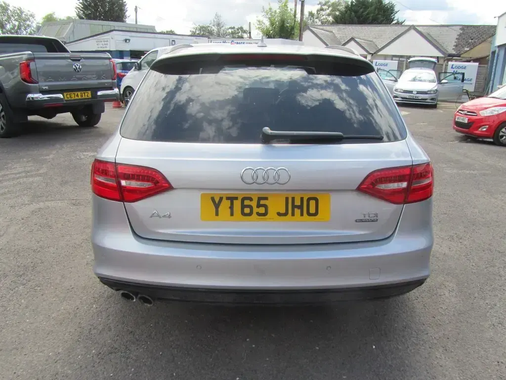 Used Audi A4 Black Edition 2015 Silver Estate