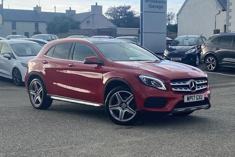 Red Used 2017 Mercedes GLA220 AMG line SUV | £16,499 (Fair price) - Image 1/1