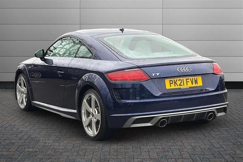 Used Audi TT S-Line 245 HP (180 kW) 2021 Blue Coupe