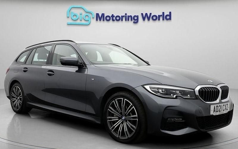 Used 2021 BMW 330e M Sport Estate | £18,800 (Fair price) - Image 1/4