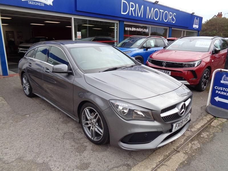 Grey Used 2019 Mercedes CLA200 AMG line Estate | £17,995 (Fair price) - Image 1/4