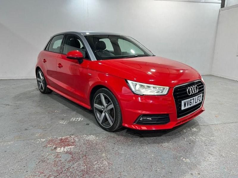 Red Used 2017 Audi A1 Sportback S-Line Hatchback | £9,950 (Fair price) - Image 1/4