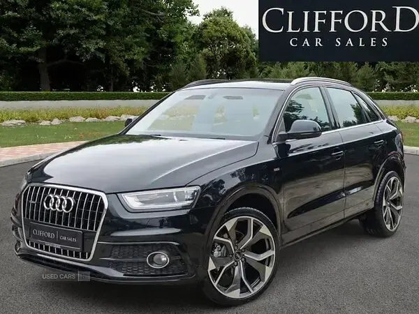 Used Audi Q3 S-Line 177 HP (130 kW) 2014 Black SUV