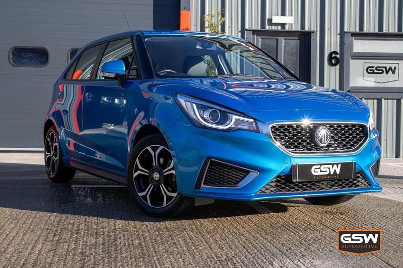 Used MG MG3 Exclusive 106 HP (77 kW) 2023 Blue Hatchback