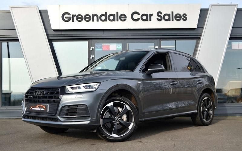 Used Audi Q5 Black Edition 245 HP (180 kW) 2020 Grey SUV