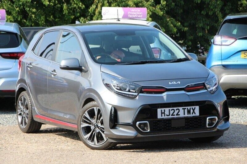 Grey Used 2022 Kia Picanto GT-Line Hatchback | £13,980 (Fair price) - Image 1/3