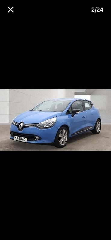 Used Renault Clio IV Dynamique 75 HP (55 kW) 2015 Blue Hatchback