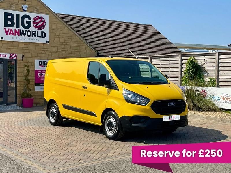 Yellow Used 2022 Ford Transit Custom Van | £13,494 (Super price) - Image 1/2
