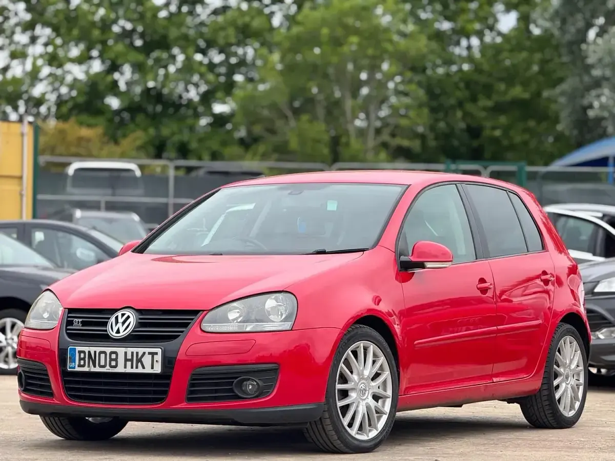 Used VW Golf V GT 170 HP (125 kW) 2008 Red Hatchback
