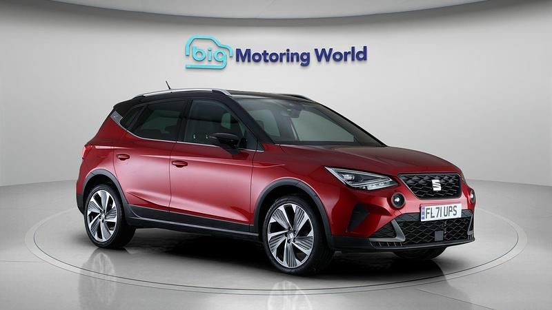Used Seat Arona FR Sport 110 HP (80 kW) 2022 Red SUV