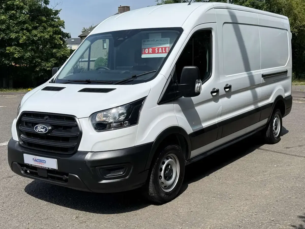 Used Ford Transit 130 HP (95 kW) 2024 White Van
