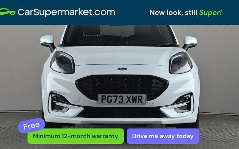 Used Ford Puma ST-Line X 155 HP (114 kW) 2023 White SUV