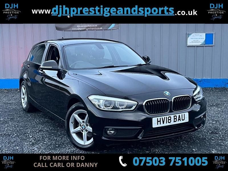 Black Used 2018 BMW 116 Hatchback | £8,288 (Fair price) - Image 1/4