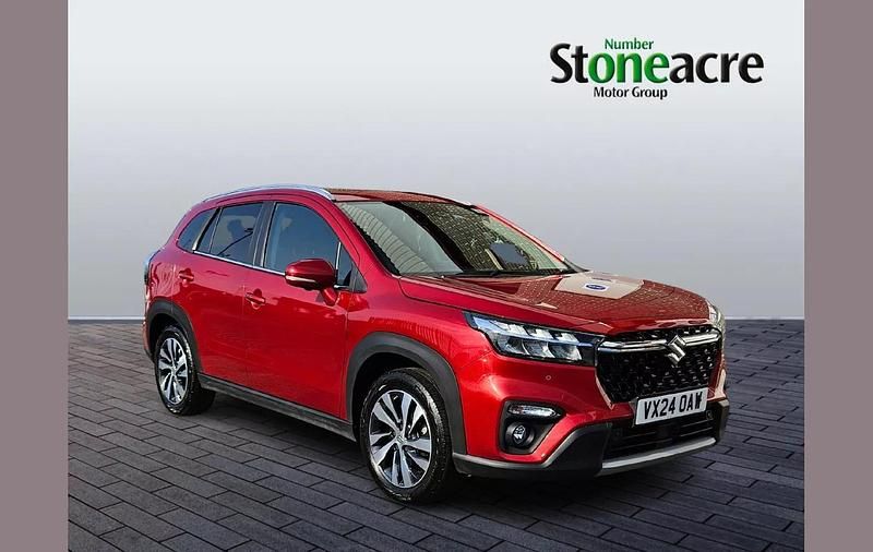 Red Used 2024 Suzuki SX4 S-Cross SUV | £18,800 (Expensive) - Image 1/4