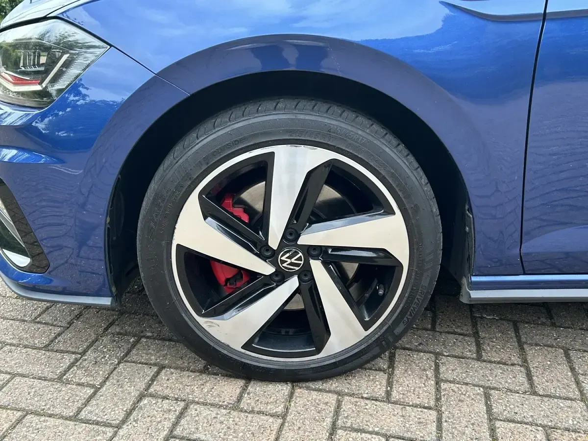Used VW Polo GTI 207 HP (152 kW) 2020 Blue Hatchback