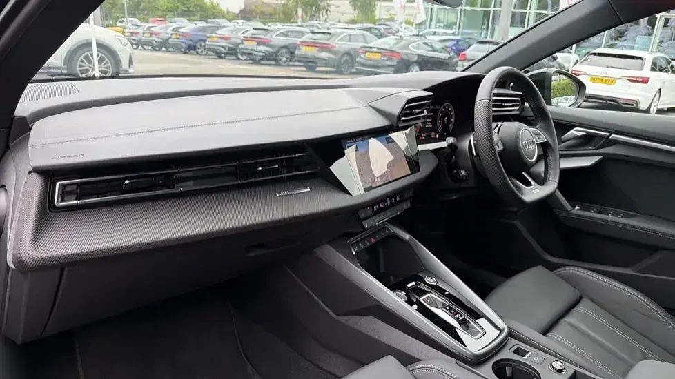 Used Audi A3 Black Edition 150 HP (110 kW) 2025 Blue