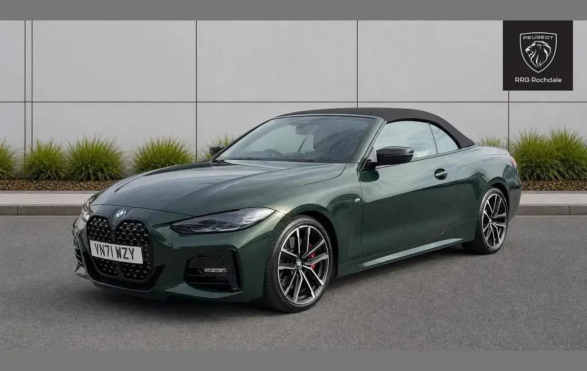 Used BMW 430 M Sport 242 HP (177 kW) 2021 Green Coupe