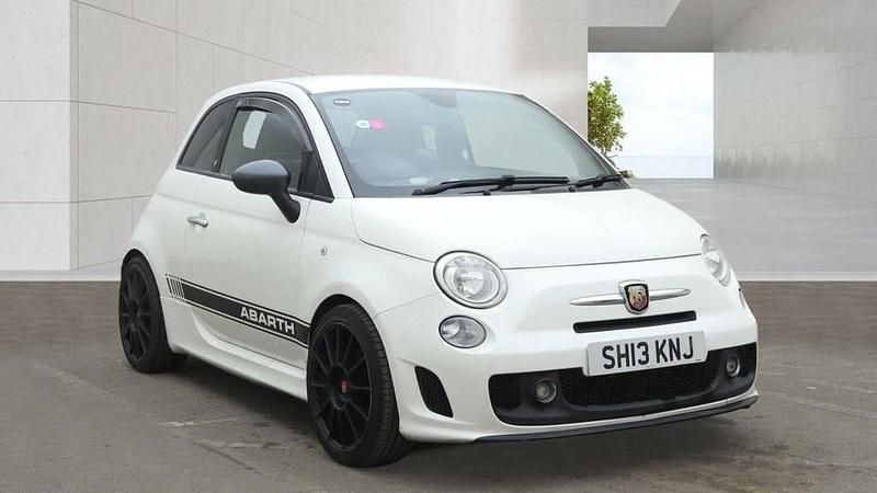 Used Abarth 500 135 HP (99 kW) 2013 White Hatchback