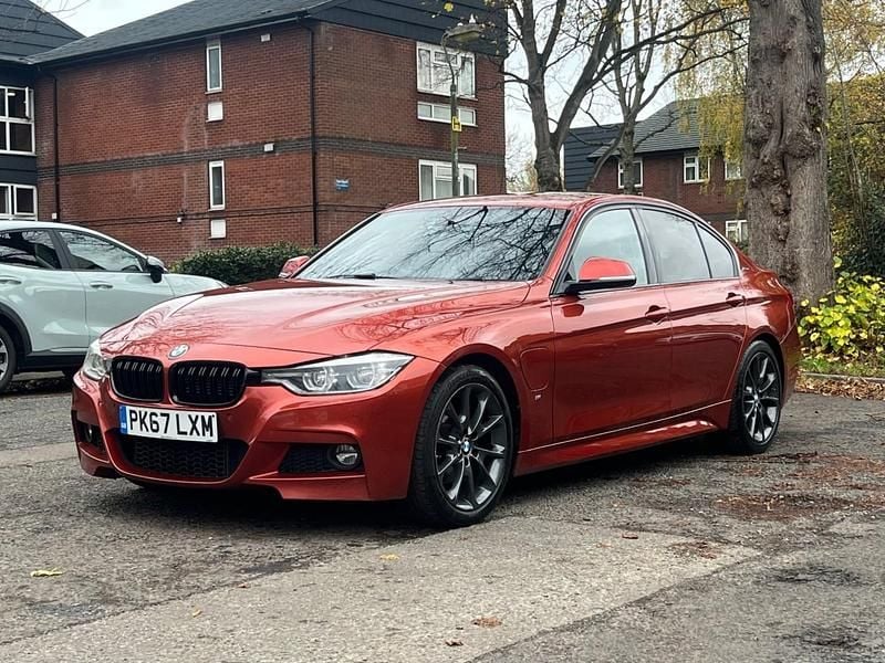 Orange Used 2017 BMW 330e M Sport Sedan | £7,993 (Expensive) - Image 1/4