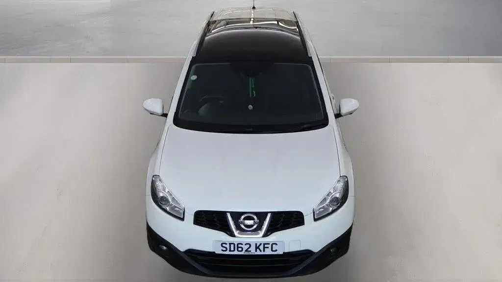 Used Nissan Qashqai +2 N-TEC 117 HP (86 kW) 2012 White SUV