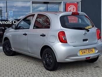 Used Nissan Micra Visia 80 HP (58 kW) 2017 Silver Hatchback