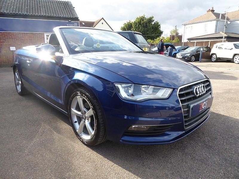 Used Audi A3 Cabriolet Sport 2015 Blue Cabriolet