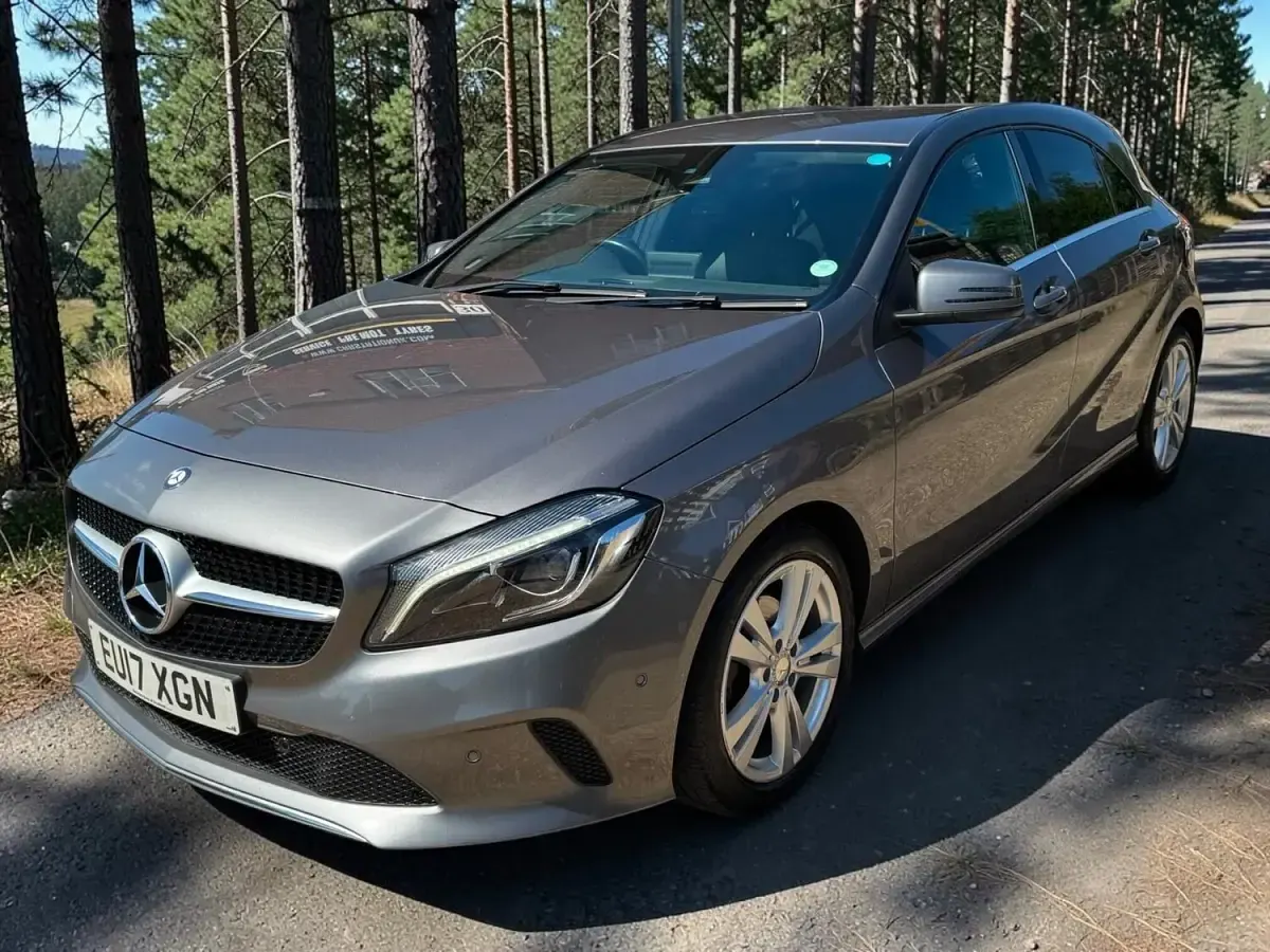 Used Mercedes A200 Premium 136 HP (100 kW) 2017 Grey Hatchback