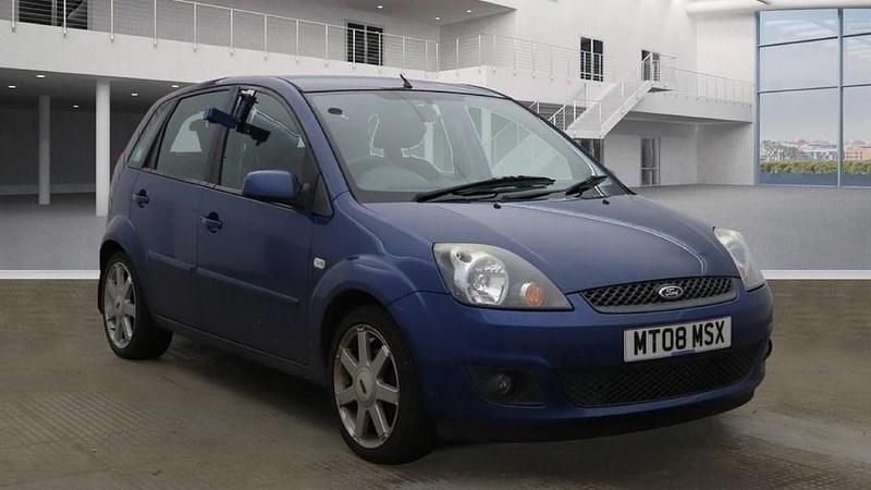 Blue Used 2008 Ford Fiesta Zetec Hatchback | £1,595 (Good price) - Image 1/3