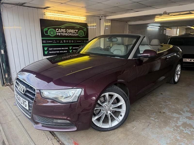 Used Audi A5 Cabriolet 2014 Red Cabriolet