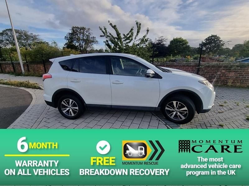 White Used 2016 Toyota RAV4 Business Edition Estate | £9,650 (Fair price) - Image 1/4
